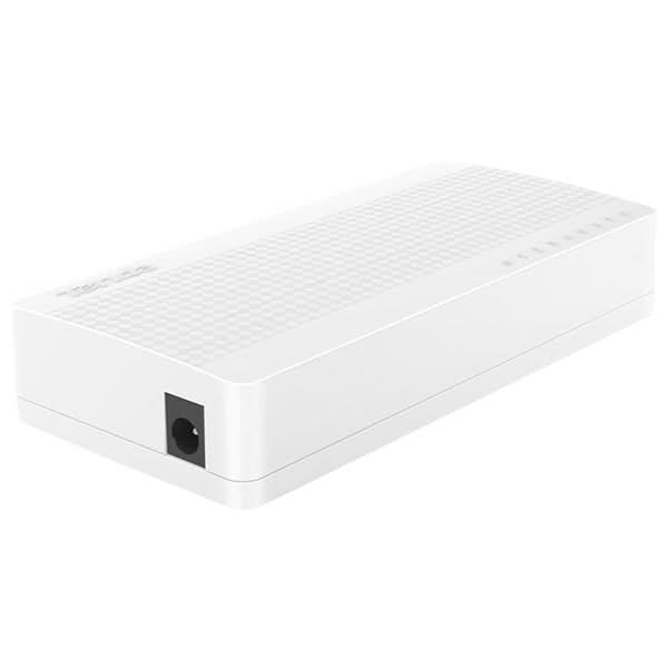 Switch TENDA S108, 8 porturi, Fast Ethernet, alb WALTI