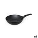 Tigaie Wok Quttin Universe Negru Aluminiu forjat Ø 28 cm (6 Unități) - WALTI WALTI