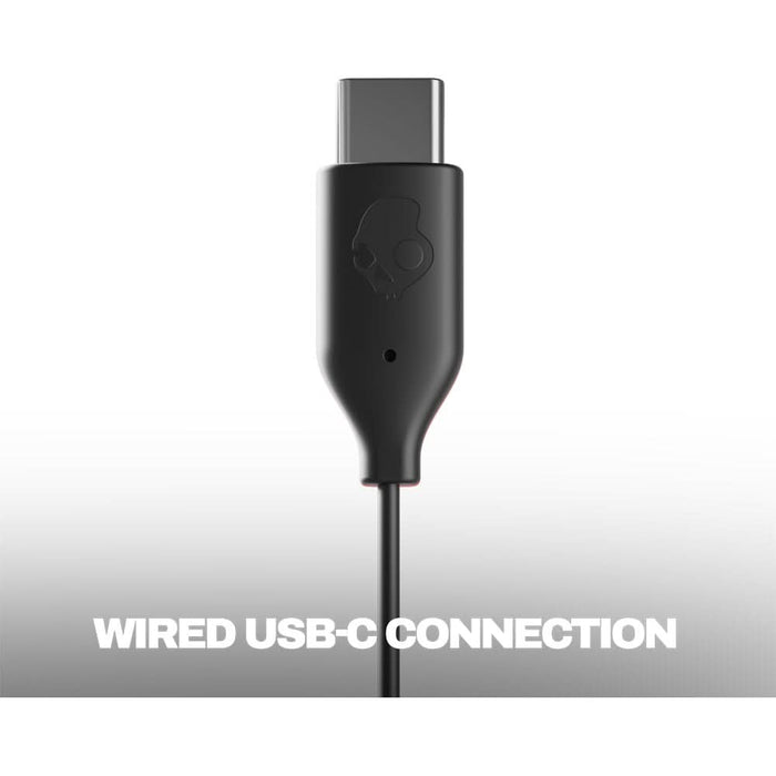 Casti SKULLCANDY Jib, Cu Fir, In-Ear, Microfon, USB-C, True Black WALTI