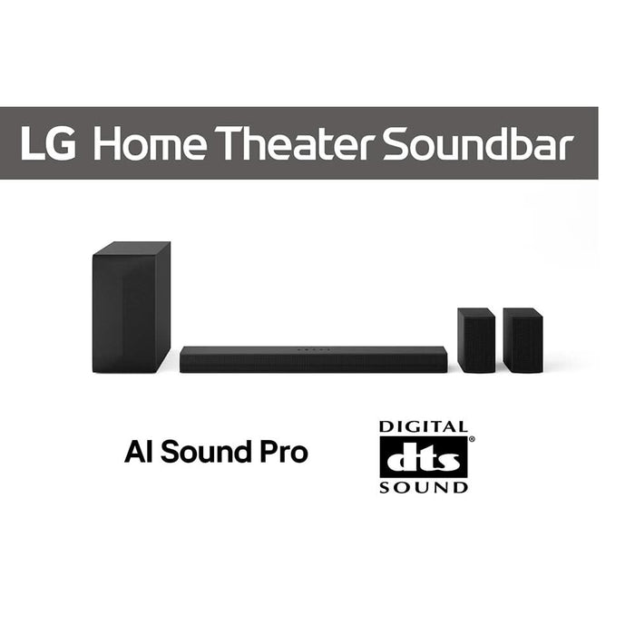 Soundbar LG S40TR, 4.1, 400W, Bluetooth, Subwoofer Wireless, Dolby Digital, negru WALTI