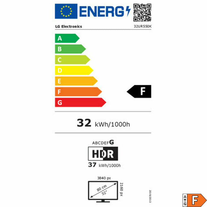 Monitor Gaming LG 32UR550K-B 4K Ultra HD 32" - WALTI WALTI