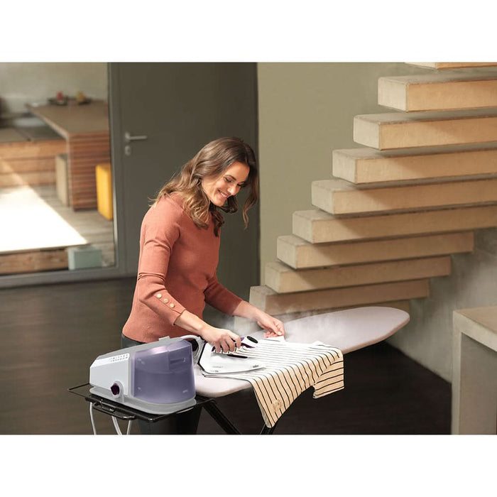 Statie de calcat BRAUN CareStyle 7 IS7266VI, 2700W, 550g/min, 2l, talpa Eloxal, alb-violet WALTI