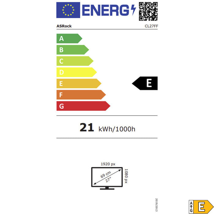 Monitor Gaming ASRock CL27FFA Full HD 27" - WALTI WALTI