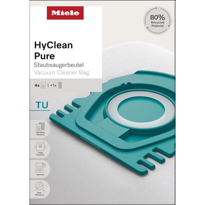 Kit aspirator MIELE HyClean Pure TU: 4 saci + filtru evacuare WALTI