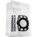 Set saci aspirator KARCHER 2.863-314.0, 4 buc, alb - WALTI WALTI