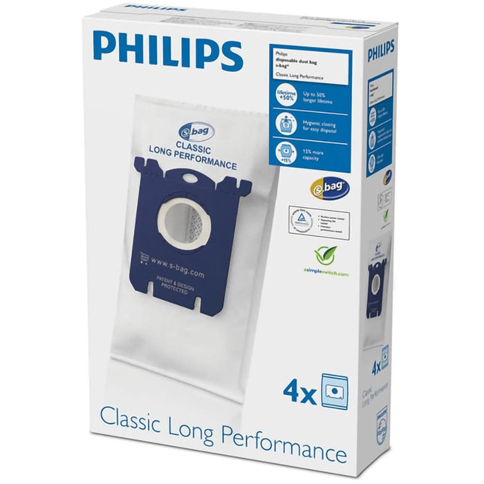 Set saci aspirator PHILIPS S-Bag FC8021/03, 4 buc WALTI