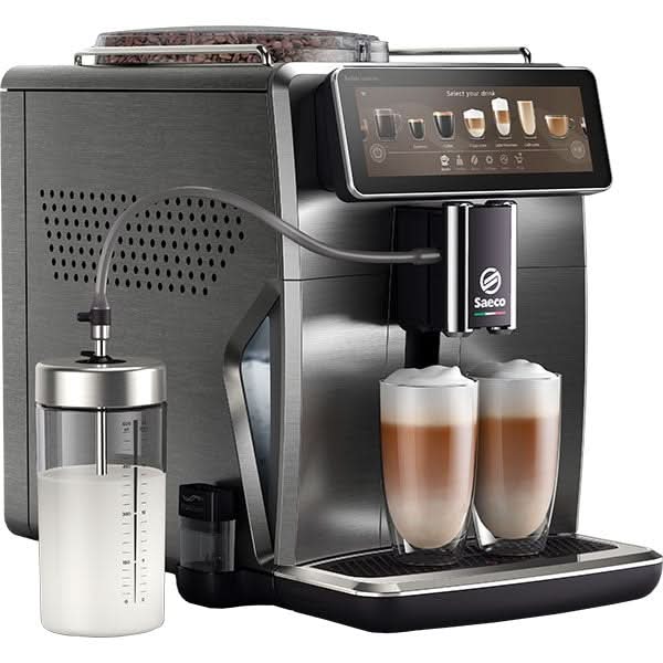 Espressor automat SAECO Xelsis Suprema SM8889/00, 1.7l, 1500W, 15 bar, HygieSteam, AquaClean, argintiu-negru WALTI