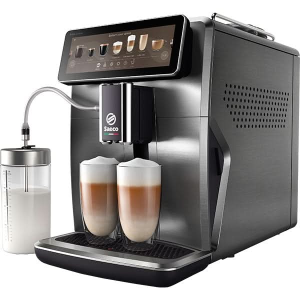 Espressor automat SAECO Xelsis Suprema SM8889/00, 1.7l, 1500W, 15 bar, HygieSteam, AquaClean, argintiu-negru WALTI