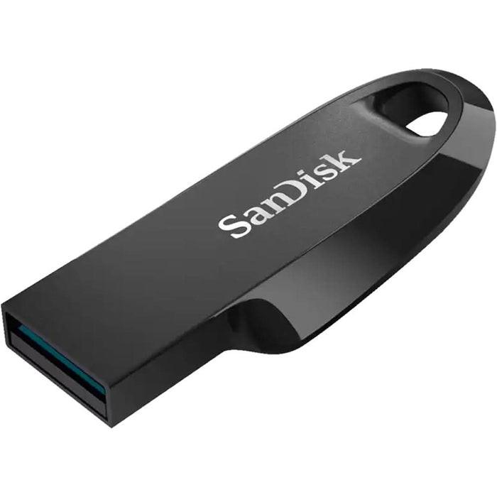 Memorie USB SANDISK Ultra Curve SDCZ550-256G-G46, 256GB, USB 3.2 Gen 1, negru WALTI