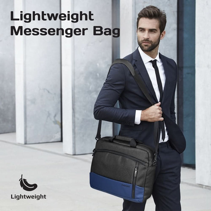 Geanta laptop PROMATE SATCHEL-MB, 15.6", albastru inchis WALTI