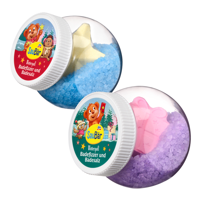 SauBär Set cadou cu produse de baie într-un borcan, 160 g WALTI