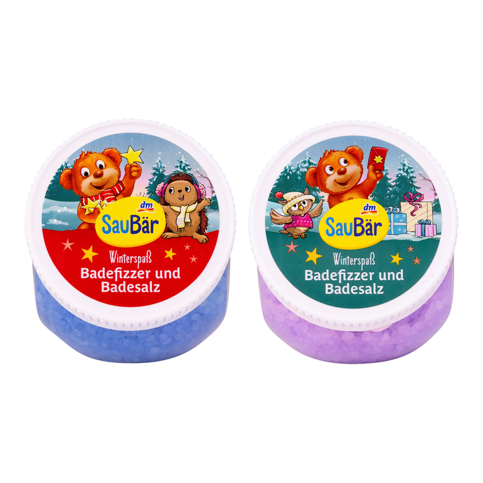 SauBär Set cadou cu produse de baie într-un borcan, 160 g WALTI