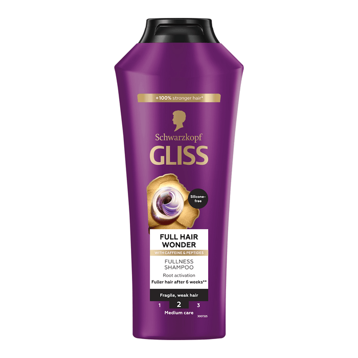 Schwarzkopf GLISS Șampon de curățare pentru păr fragil, 400 ml WALTI