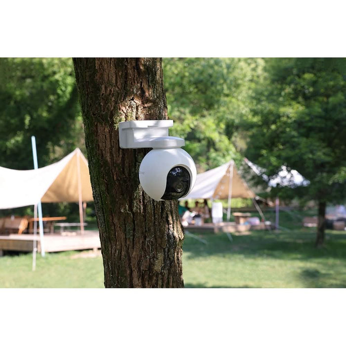 Kit Camera IP 4G EZVIZ EB8, 2K, panou solar , 10400 mAh, Smart IR, Motion Detection, alb WALTI