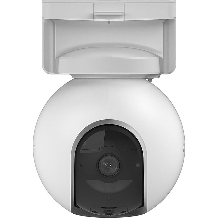 Kit Camera IP 4G EZVIZ EB8, 2K, panou solar , 10400 mAh, Smart IR, Motion Detection, alb WALTI