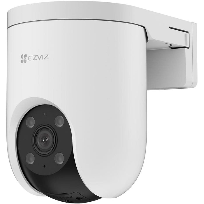 Camera IP Wireless EZVIZ H8c Pro, 4K, 8MP, IR 30m, sirena, microfon, Auto-Zoom Tracking, alb WALTI