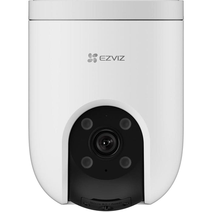 Camera IP Wireless EZVIZ H8c Pro, 4K, 8MP, IR 30m, sirena, microfon, Auto-Zoom Tracking, alb WALTI