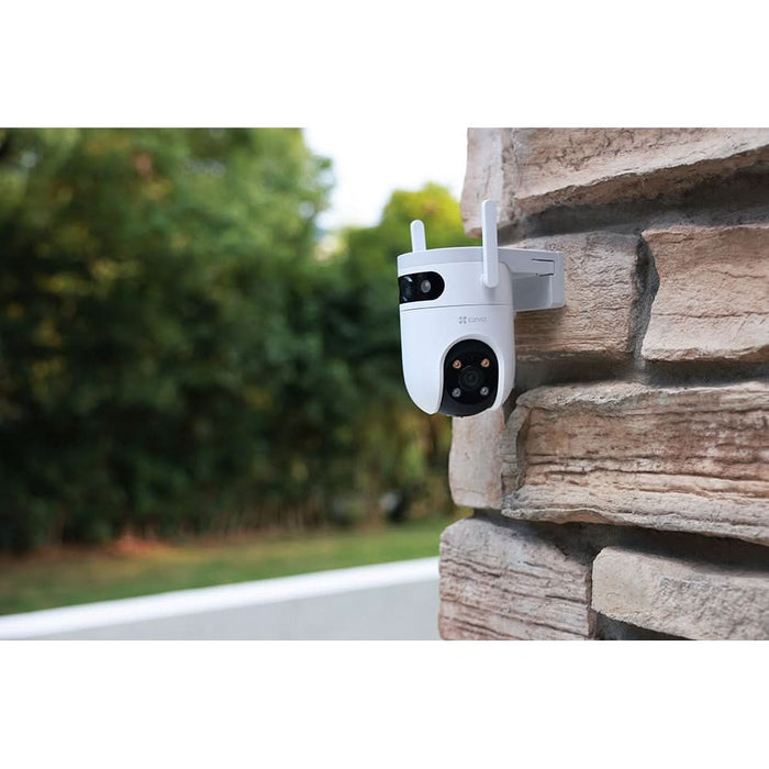 Camera IP Wireless EZVIZ H9c Dual, 3+3MP, IR, Auto Tracking, Motion Detection, alb WALTI