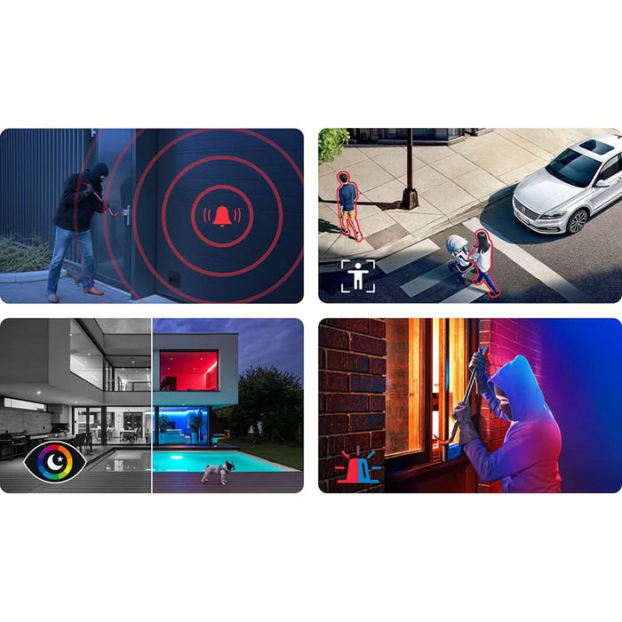 Camera IP Wireless HOMEGUARD HGWOB252, QHD 1440p, IR, Night Vision, alb WALTI