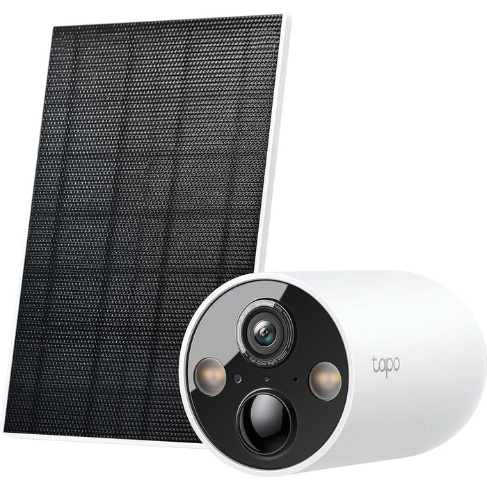 Kit camera IP Wireless exterior TP-LINK Tapo TC85, 4MP, 1440 p, IP65, IR, Night Vision, alb WALTI