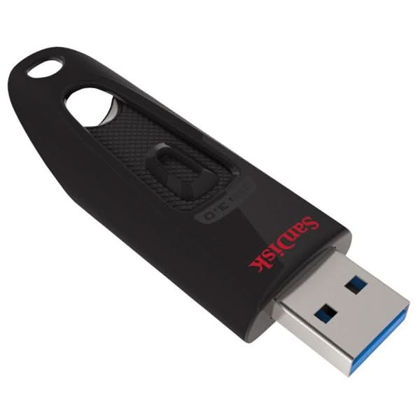 Memorie USB SANDISK Ultra SDCZ48-64GB, 64GB, USB 3.0, negru WALTI