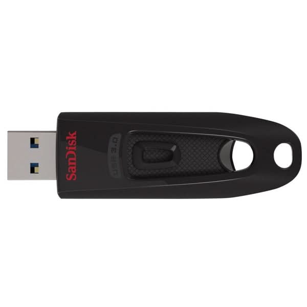 Memorie USB SANDISK Ultra SDCZ48-64GB, 64GB, USB 3.0, negru WALTI