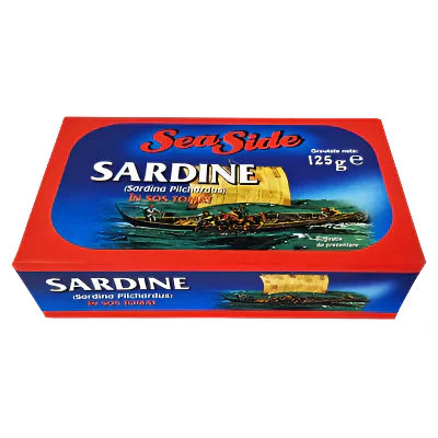 SEA SIDE Sardine in Sos Tomat 125 g - WALTI WALTI