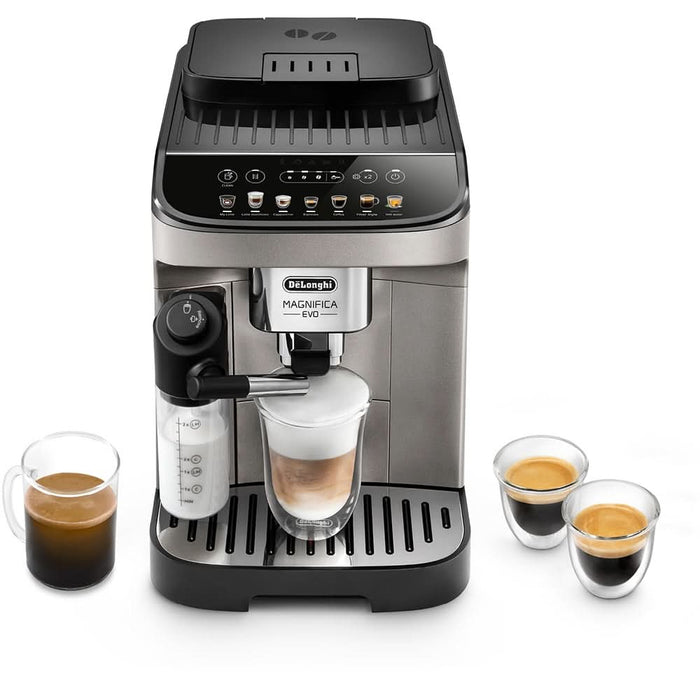 Espressor automat DELONGHI Magnifica Evo ECAM290.81.TB, 1.8l, 1450W, 15 bar, argintiu inchis-negru WALTI