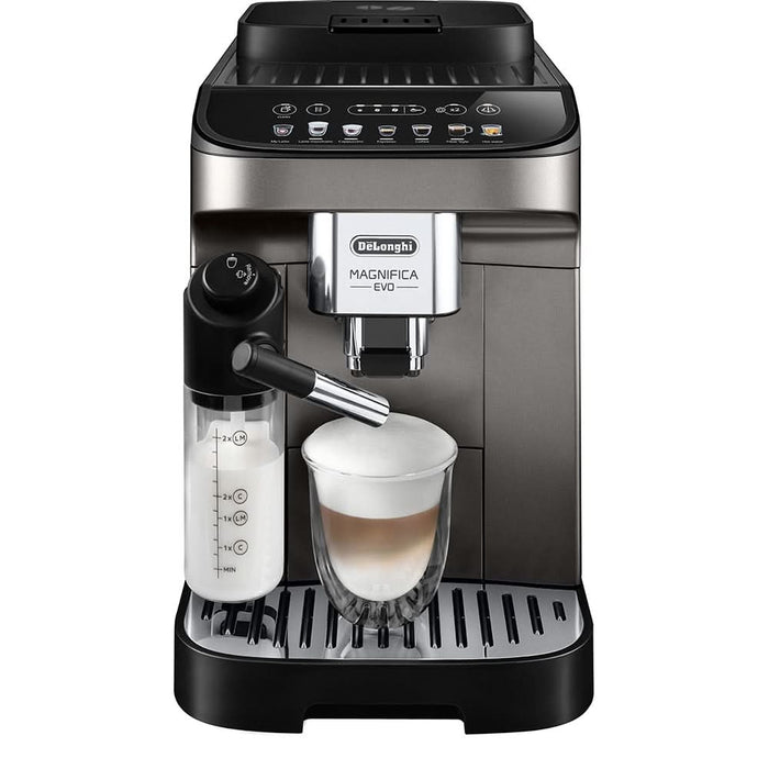 Espressor automat DELONGHI Magnifica Evo ECAM290.81.TB, 1.8l, 1450W, 15 bar, argintiu inchis-negru WALTI