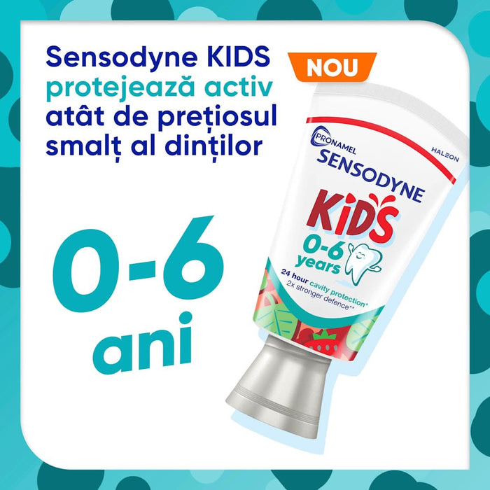 SENSODYNE Pastă de dinți pentru Copii, 0-6ani, 50 ml WALTI