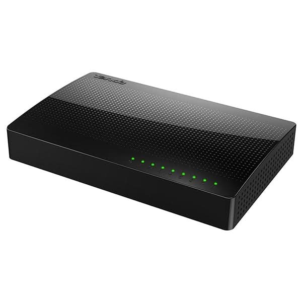 Switch TENDA SG108, 8 porturi Gigabit, negru WALTI