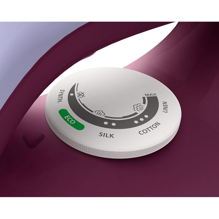 Statie de calcat PHILIPS Seria 3000 PSG3001/30, 2400W, 350g/min, 1.6l, talpa ceramica, visiniu-lila WALTI