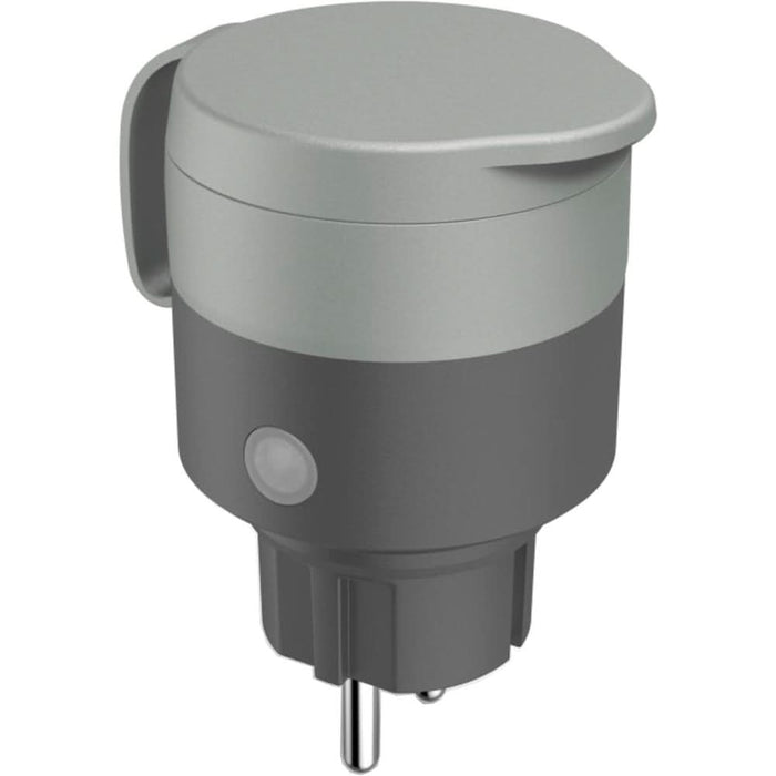 Priza inteligenta de exterior HAMA 00176624, Wi-Fi, 2300W, 10A, IP44, gri WALTI