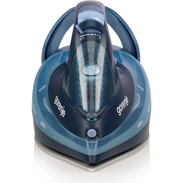 Fier de calcat GORENJE SIH3200DB, 3200W, 250g/min, 420ml, talpa ceramica, albastru inchis WALTI