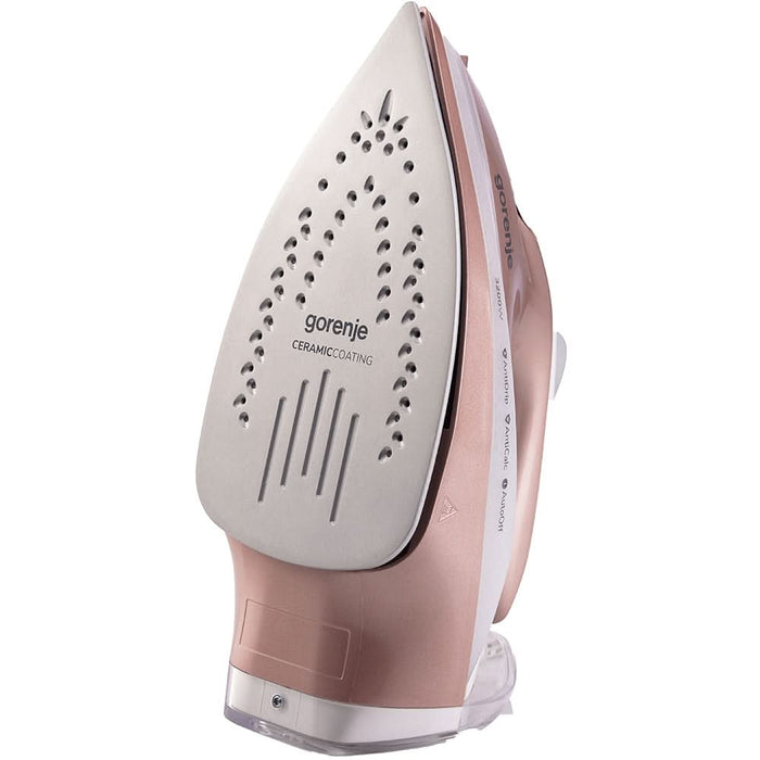 Fier de calcat GORENJE SIH3200WR, 3200W, 250g/min, 420ml, talpa ceramica, roz WALTI