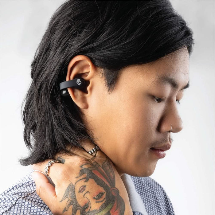 Casti SKULLCANDY Push 720, True Wireless, Bluetooth, Open-ear, Microfon, Black Silver WALTI