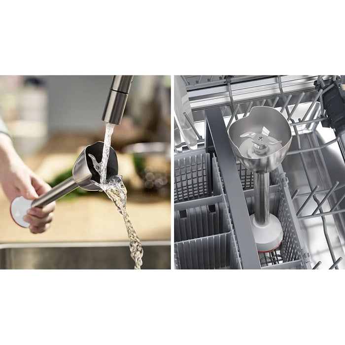 Mixer vertical BOSCH ErgoMaster Seria 4 MSM4W421, 1l, 800W, viteza variabila, alb-negru WALTI