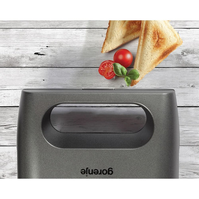 Sandwich maker GORENJE SM703GCG, 700W, gri inchis WALTI