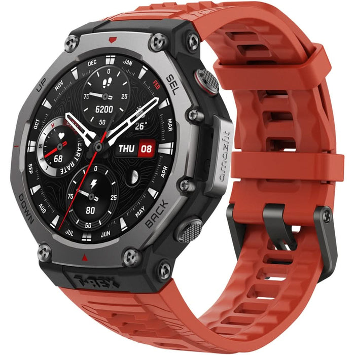 Smartwatch AMAZFIT T-Rex 3, Wi-Fi, GPS, Android/iOS, Silicon, Lava - WALTI WALTI