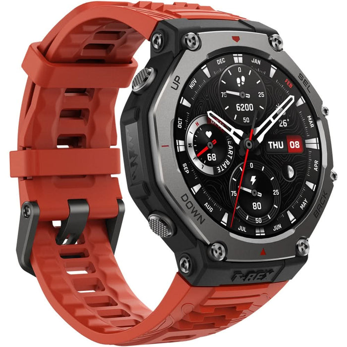 Smartwatch AMAZFIT T-Rex 3, Wi-Fi, GPS, Android/iOS, Silicon, Lava - WALTI WALTI