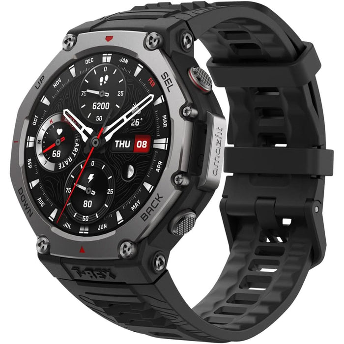 Smartwatch AMAZFIT T-Rex 3, Wi-Fi, GPS, Android/iOS, Silicon, Onyx - WALTI WALTI