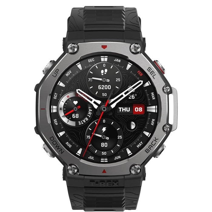 Smartwatch AMAZFIT T-Rex 3, Wi-Fi, GPS, Android/iOS, Silicon, Onyx - WALTI WALTI