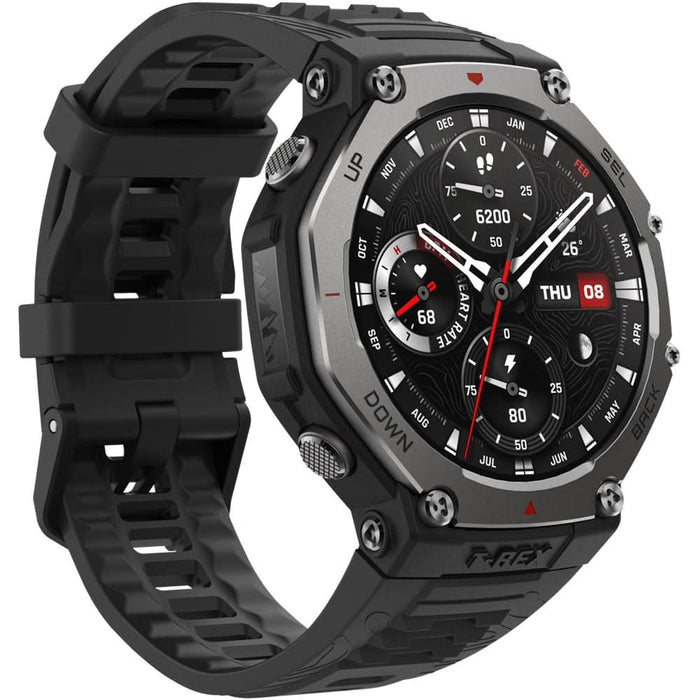 Smartwatch AMAZFIT T-Rex 3, Wi-Fi, GPS, Android/iOS, Silicon, Onyx - WALTI WALTI