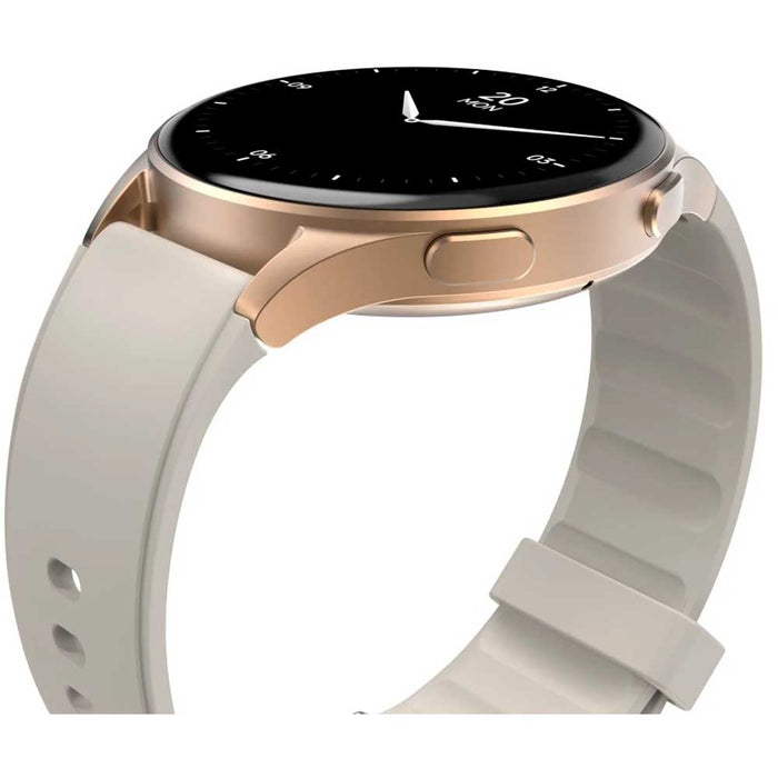 Smartwatch HAMA 8900, Android/iOS, GPS, silicon, bej/auriu - WALTI WALTI