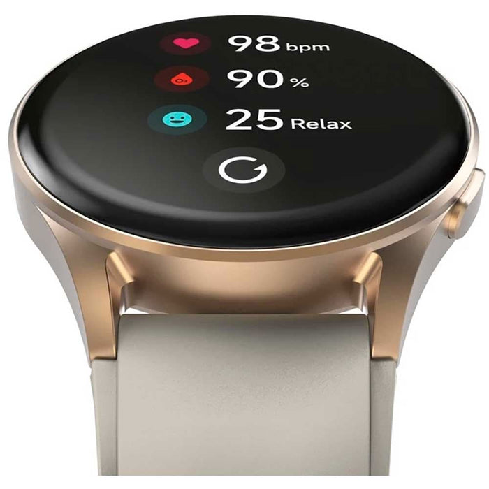 Smartwatch HAMA 8900, Android/iOS, GPS, silicon, bej/auriu - WALTI WALTI