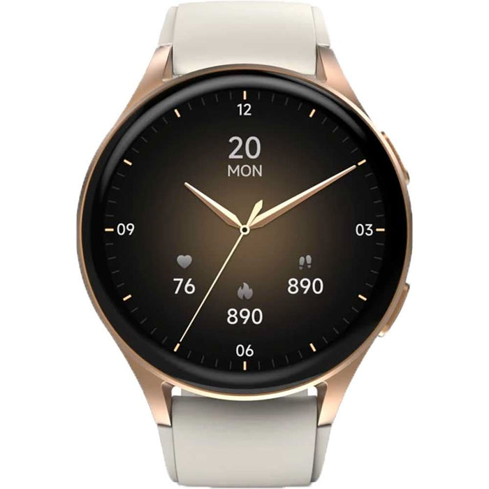 Smartwatch HAMA 8900, Android/iOS, GPS, silicon, bej/auriu - WALTI WALTI