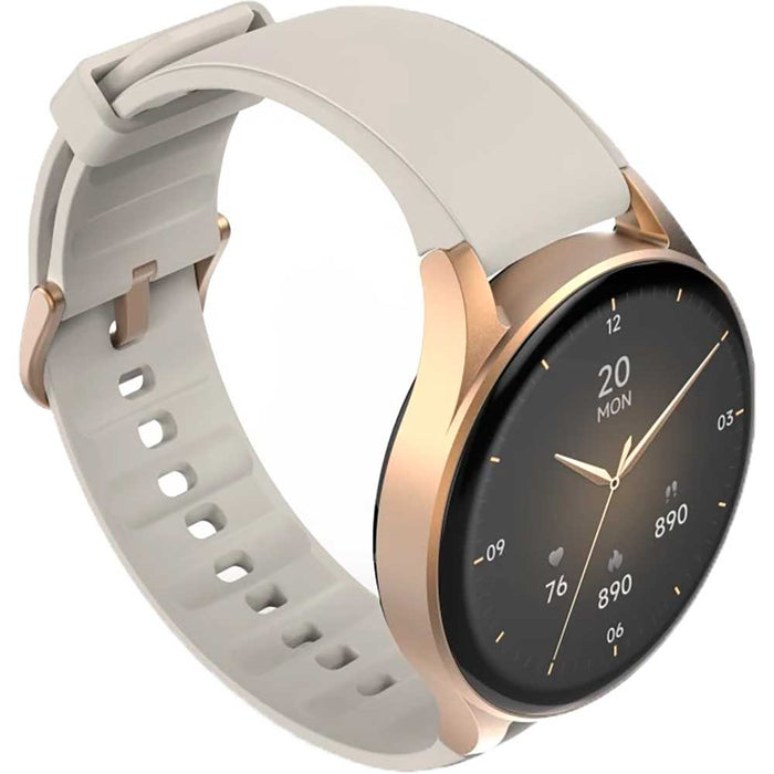 Smartwatch HAMA 8900, Android/iOS, GPS, silicon, bej/auriu - WALTI WALTI