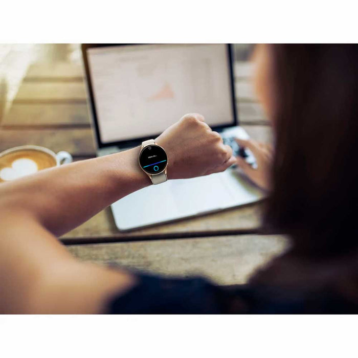 Smartwatch HAMA 8900, Android/iOS, GPS, silicon, bej/auriu - WALTI WALTI