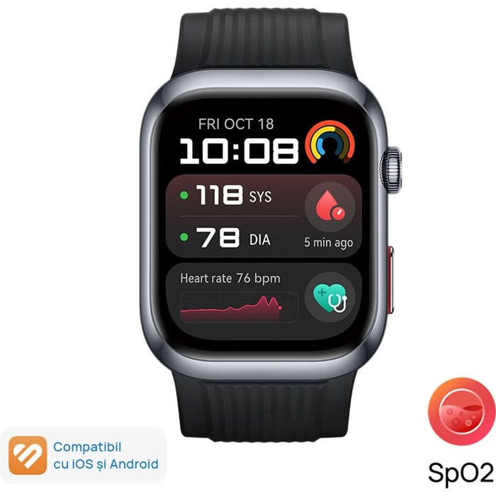 Smartwatch HUAWEI Watch D2, Android/iOS, Black WALTI