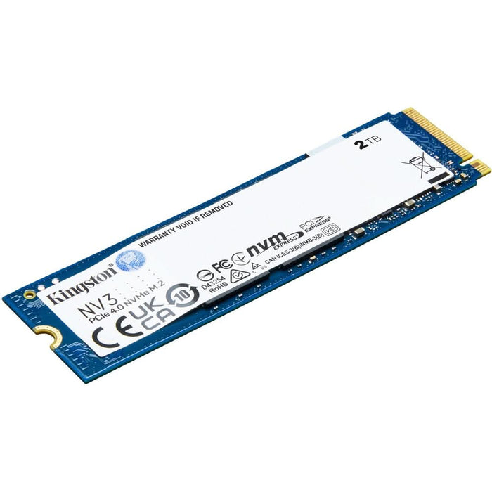 Solid-State Drive (SSD) KINGSTON NV3, 2TB, PCI-Express 4.0 x4, M.2, SNV3S/2000G WALTI